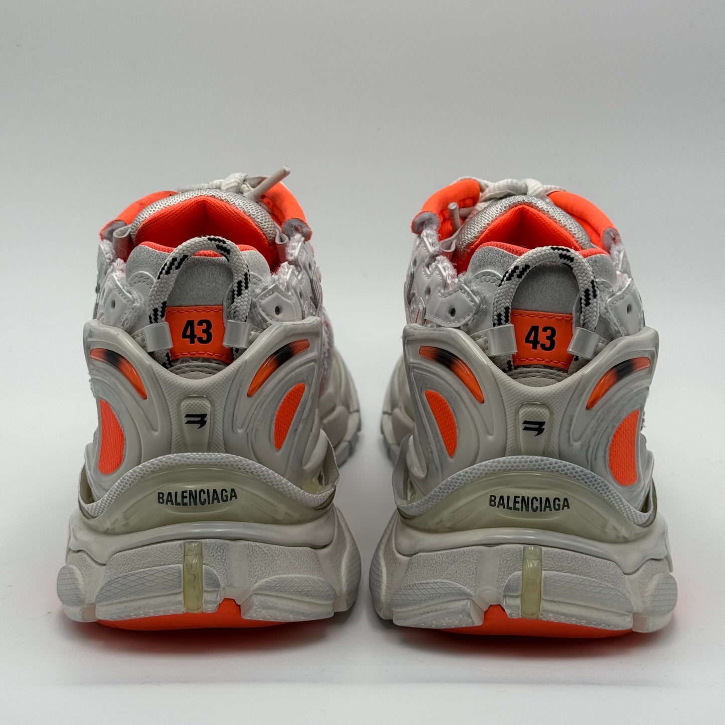Balenciaga Runner White Orange 43