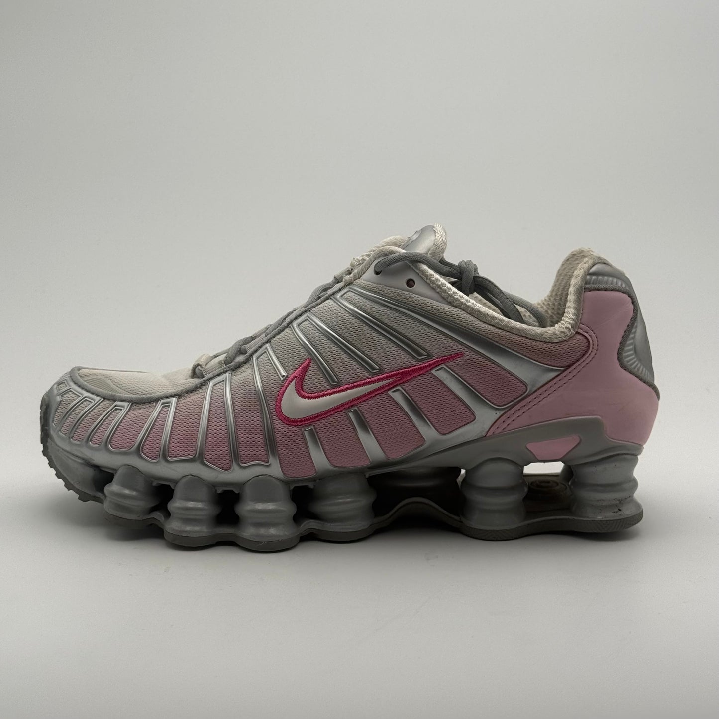 Nike Shox Silver Pink 39