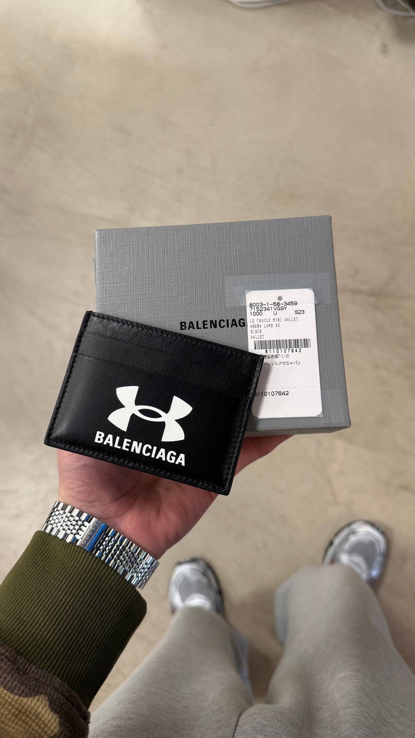 Porte Carte Balenciaga x Under Armour