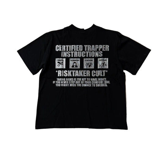 Tee Shirt Risktaker « CERTIFIED TRAPPER » Shiny