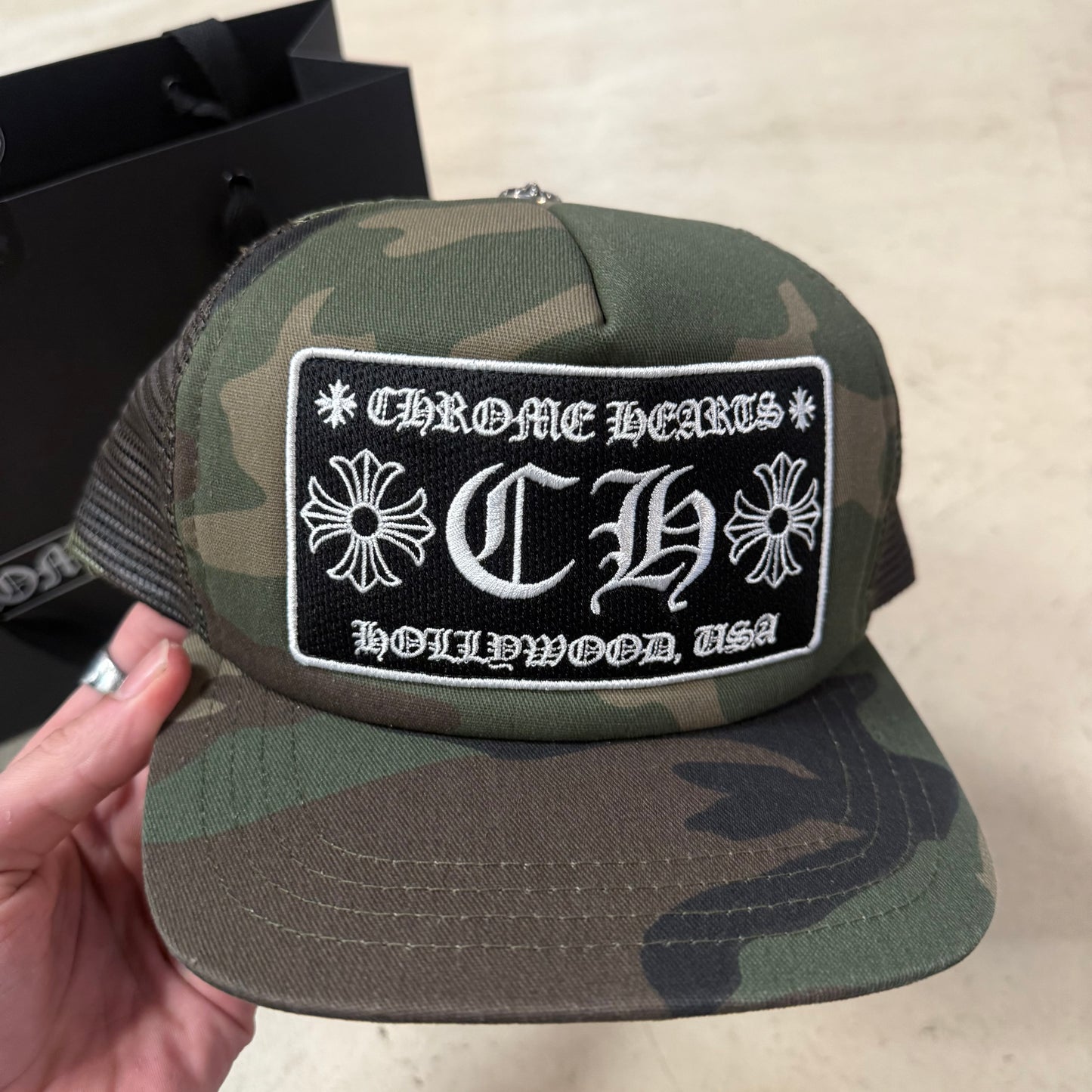 Casquette Chrome Hearts Camo