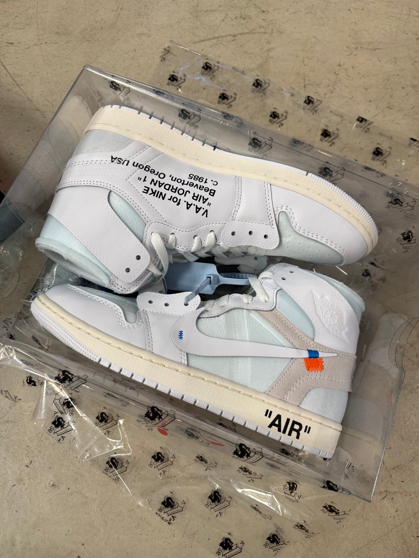 Jordan 1 Off White VAA Alaska
