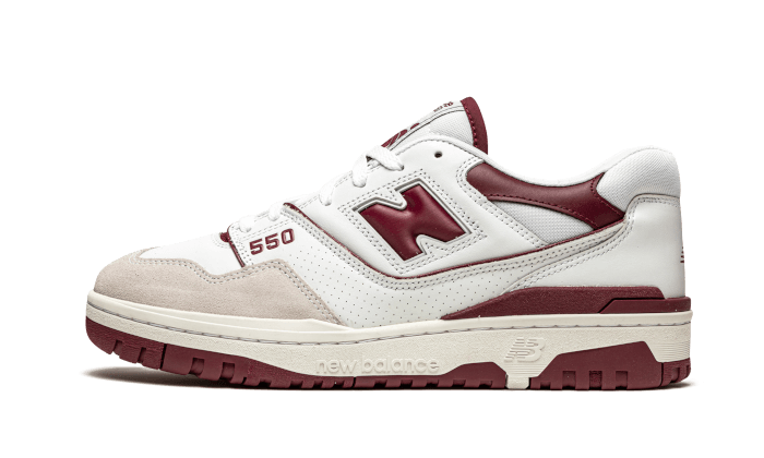 New Balance 550 Sea Salt Burgundy - BB550LI1