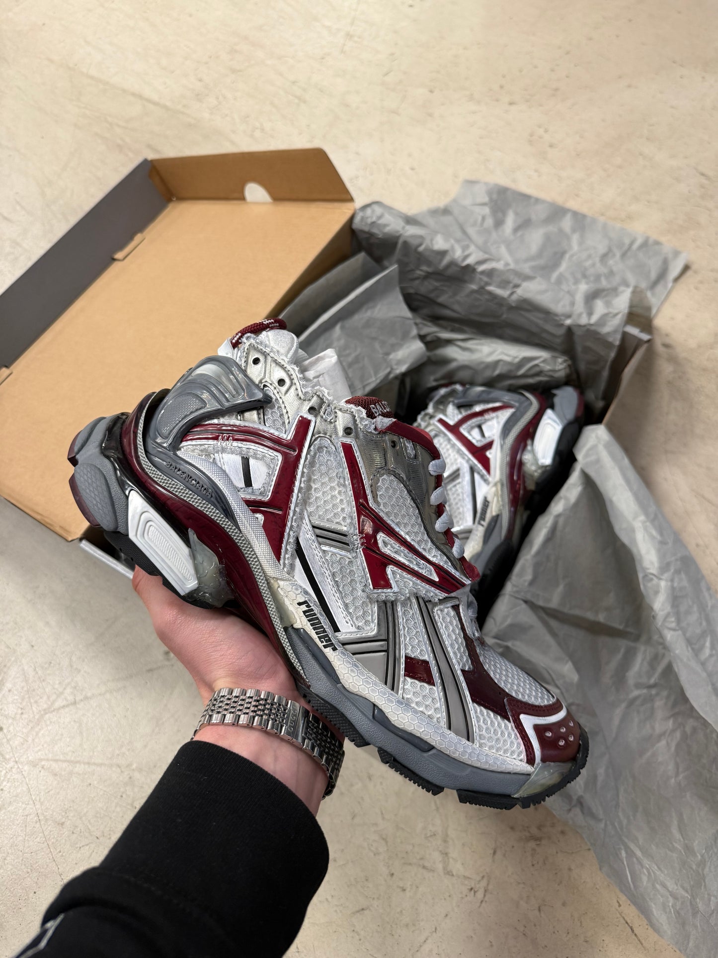 Balenciaga Runner Multi Bordeaux