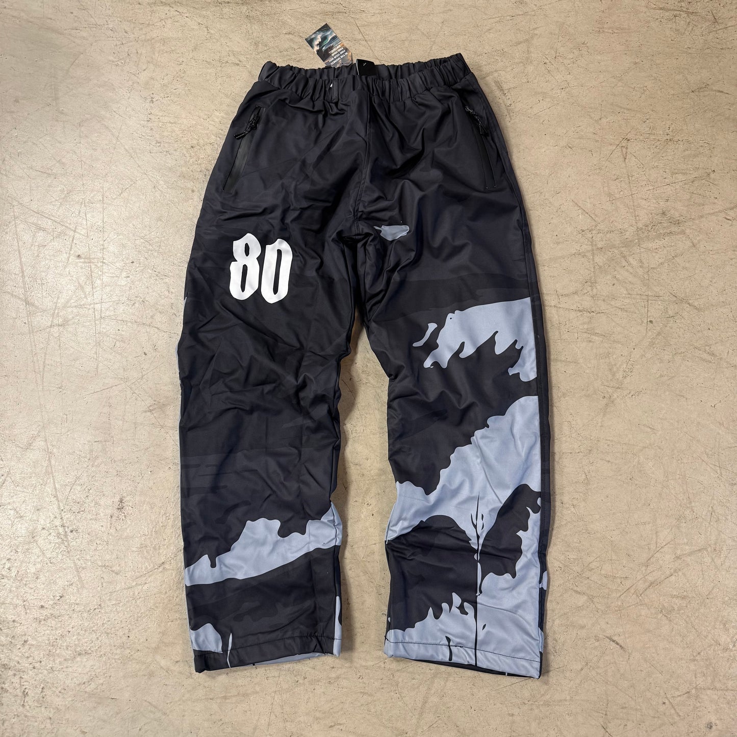 Pant Softshell Noir 80cipper