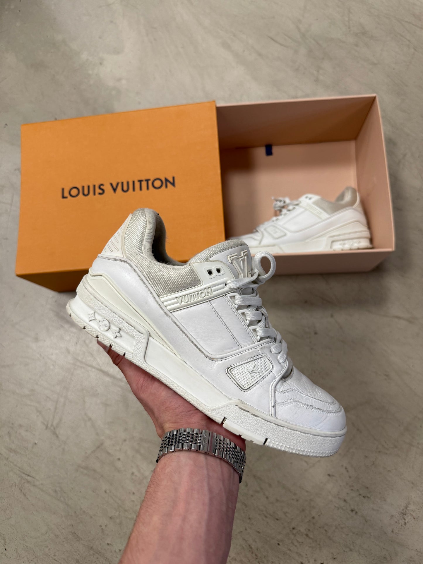 Louis Vuitton Trainer White 41
