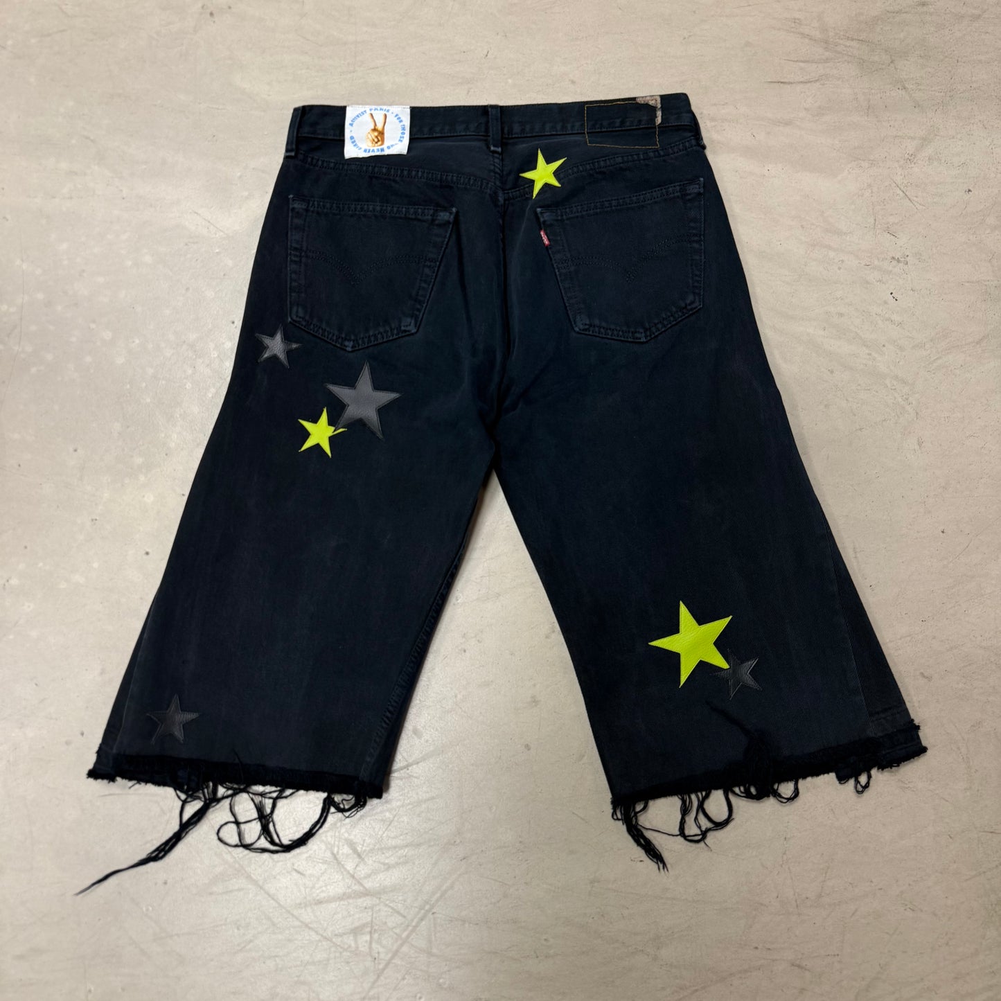 Short Activist Paris Star Denim