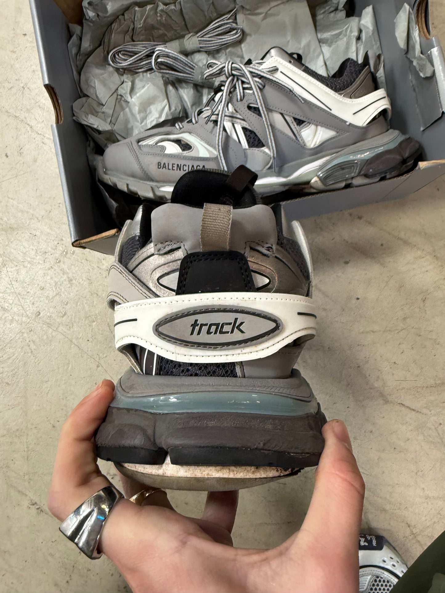 Balenciaga Track Grey 45