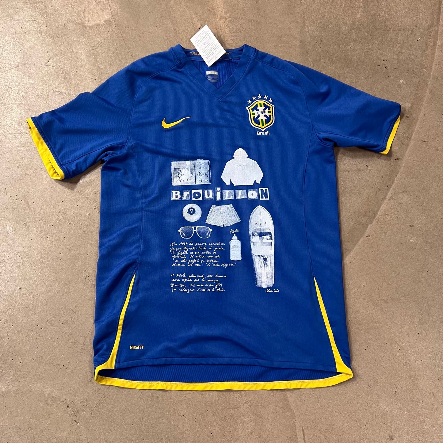 Maillot Brésil Brouillon L