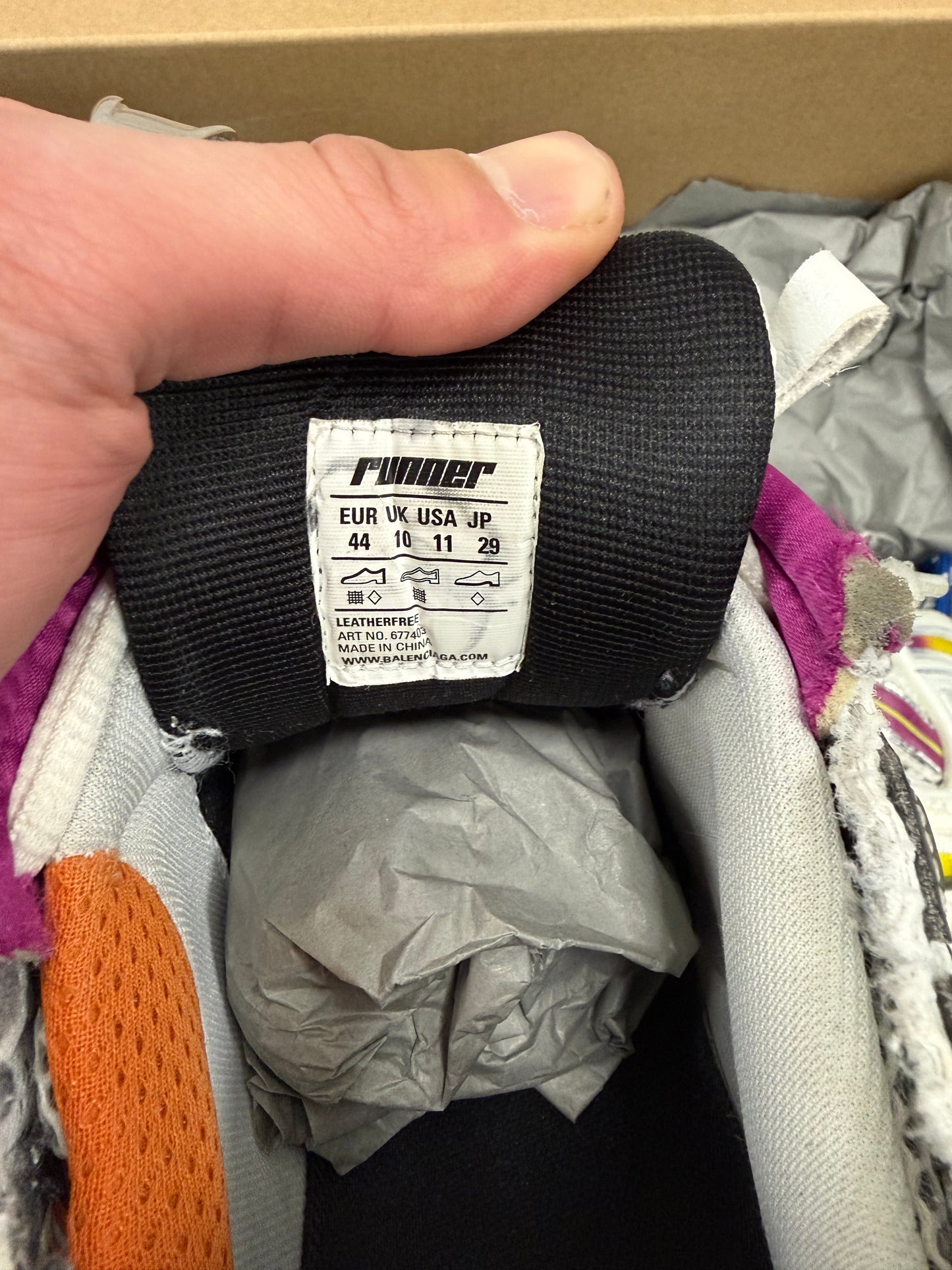 Balenciaga Runner Multi 44