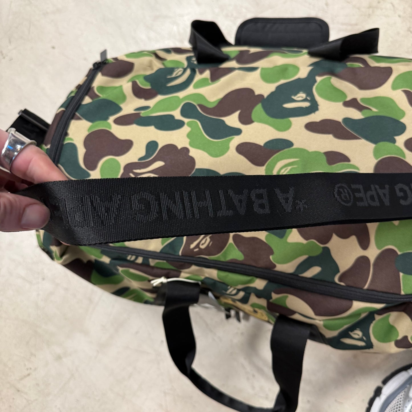 Sac de voyage Bape x Adidas