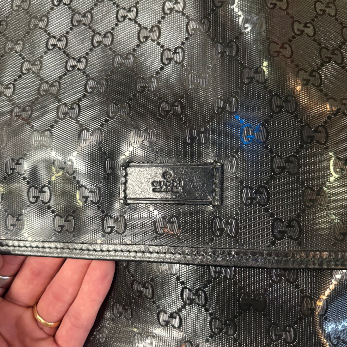 Sacoche Gucci Messenger Bag Black big size