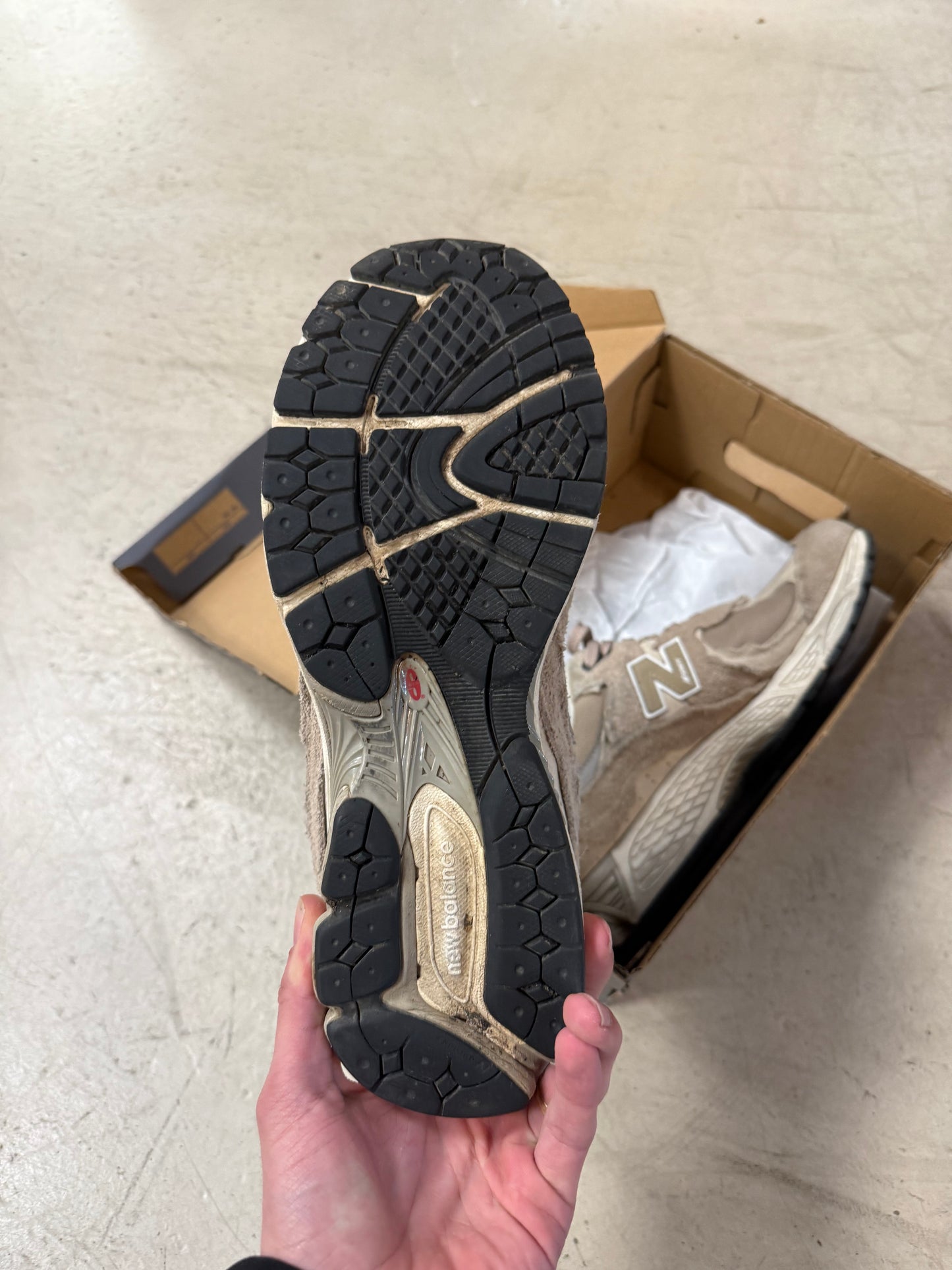 New Balance 2002r Protection Pack Beige 45