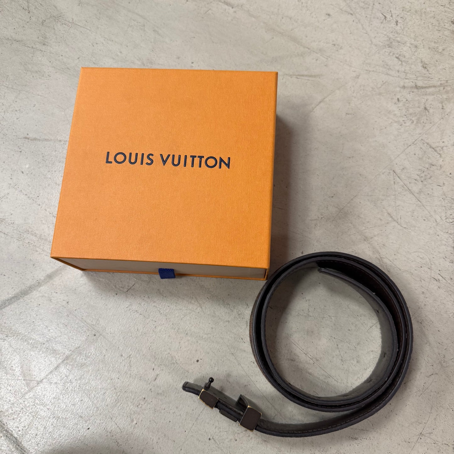 Ceinture Louis Vuitton Marron