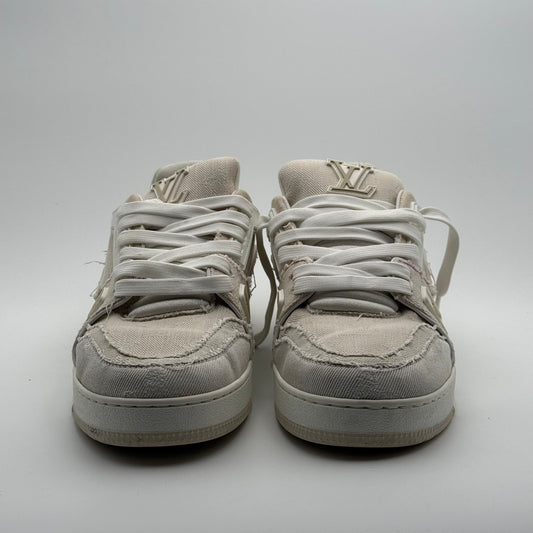 Louis Vuitton Trainer Beige 42