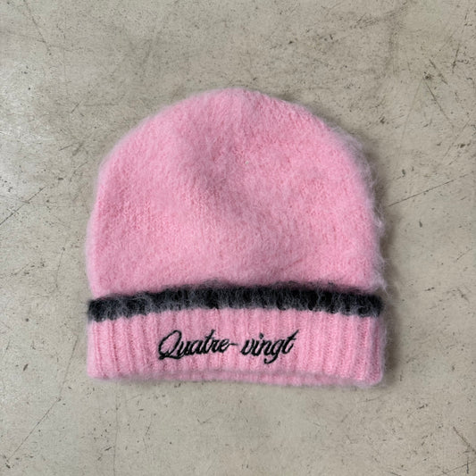Bonnet 80cipper Rose mohair
