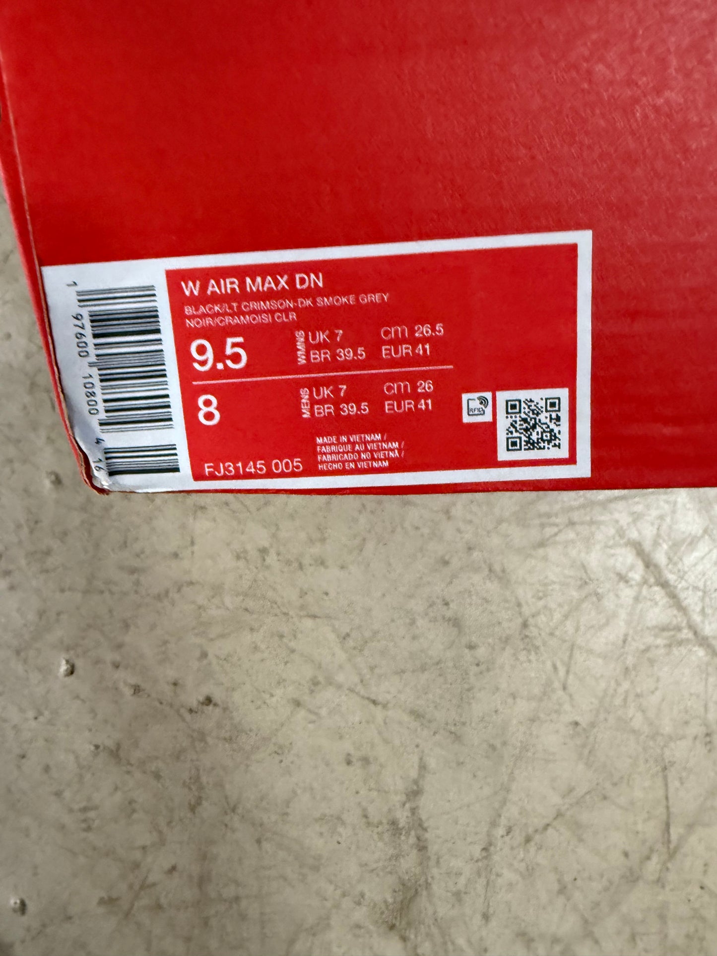 Nike Air Max Dn Black 44