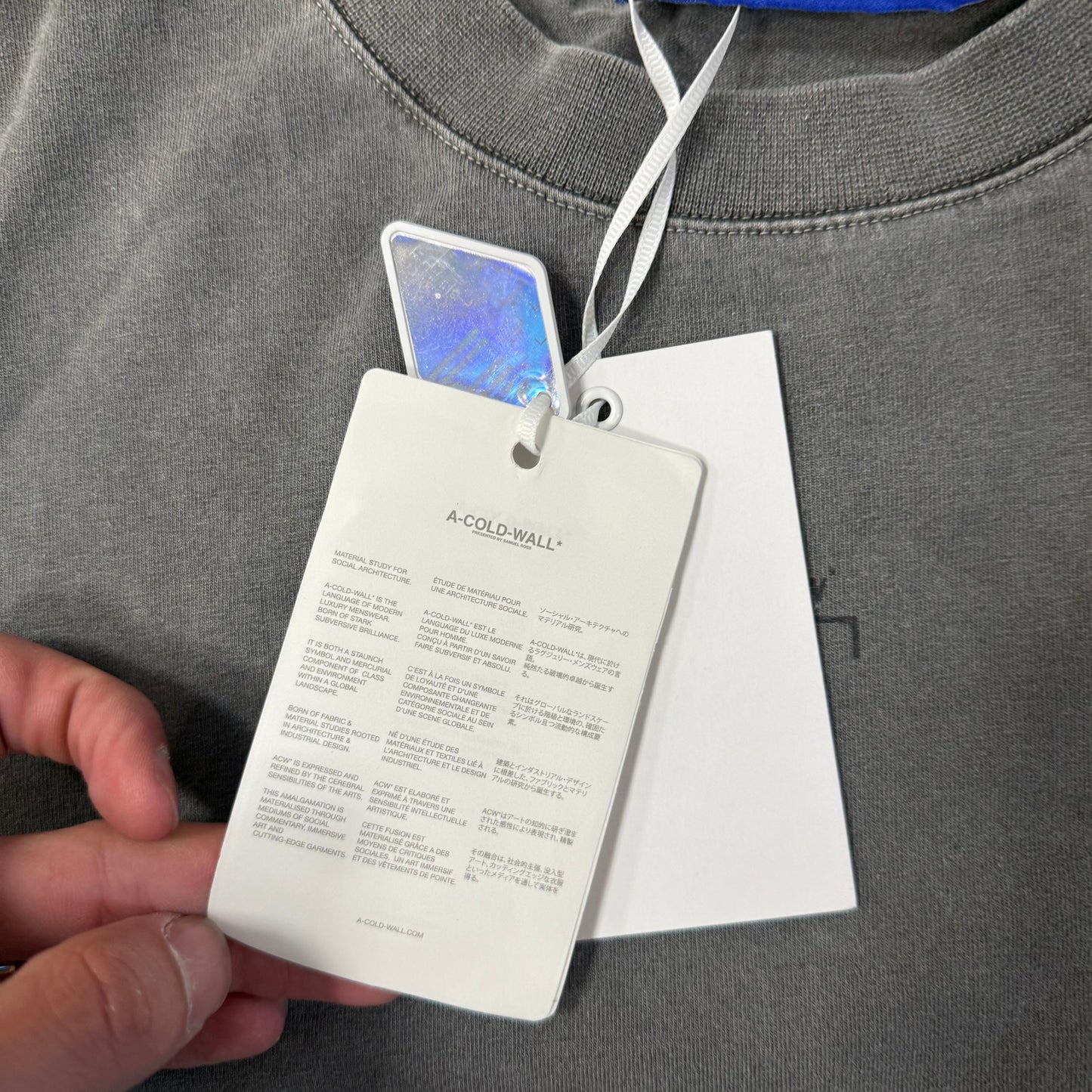 Tee Shirt A Cold Wall