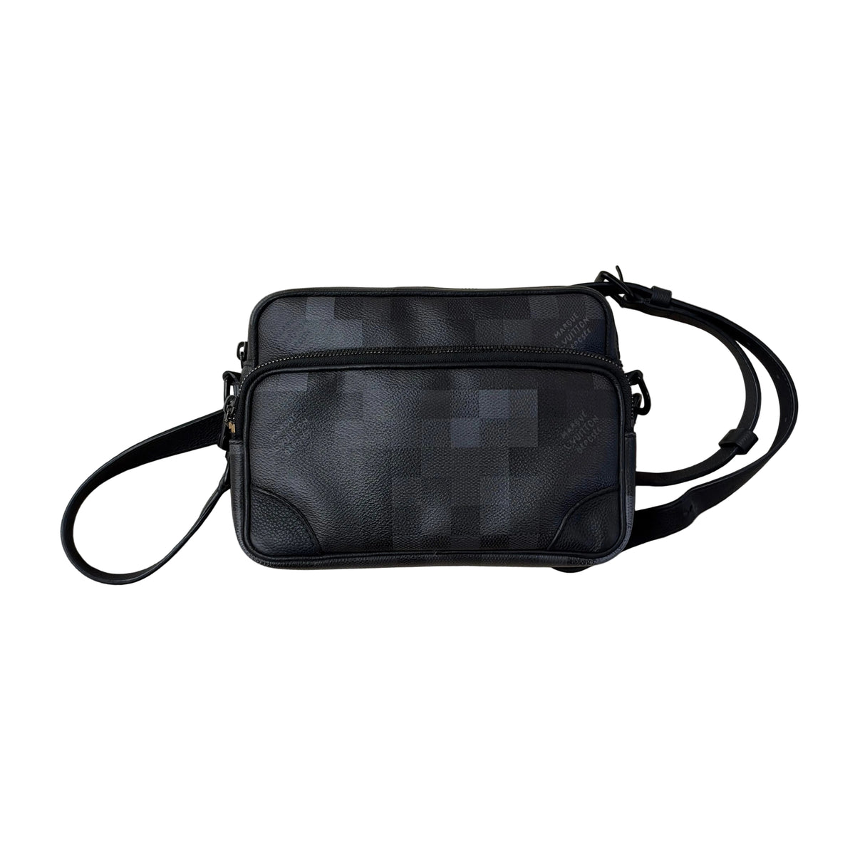 Sacoche Louis Vuitton Nil Noir Carreaux