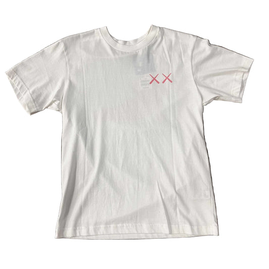 Tee Shirt Kaws Uniqlo Pink