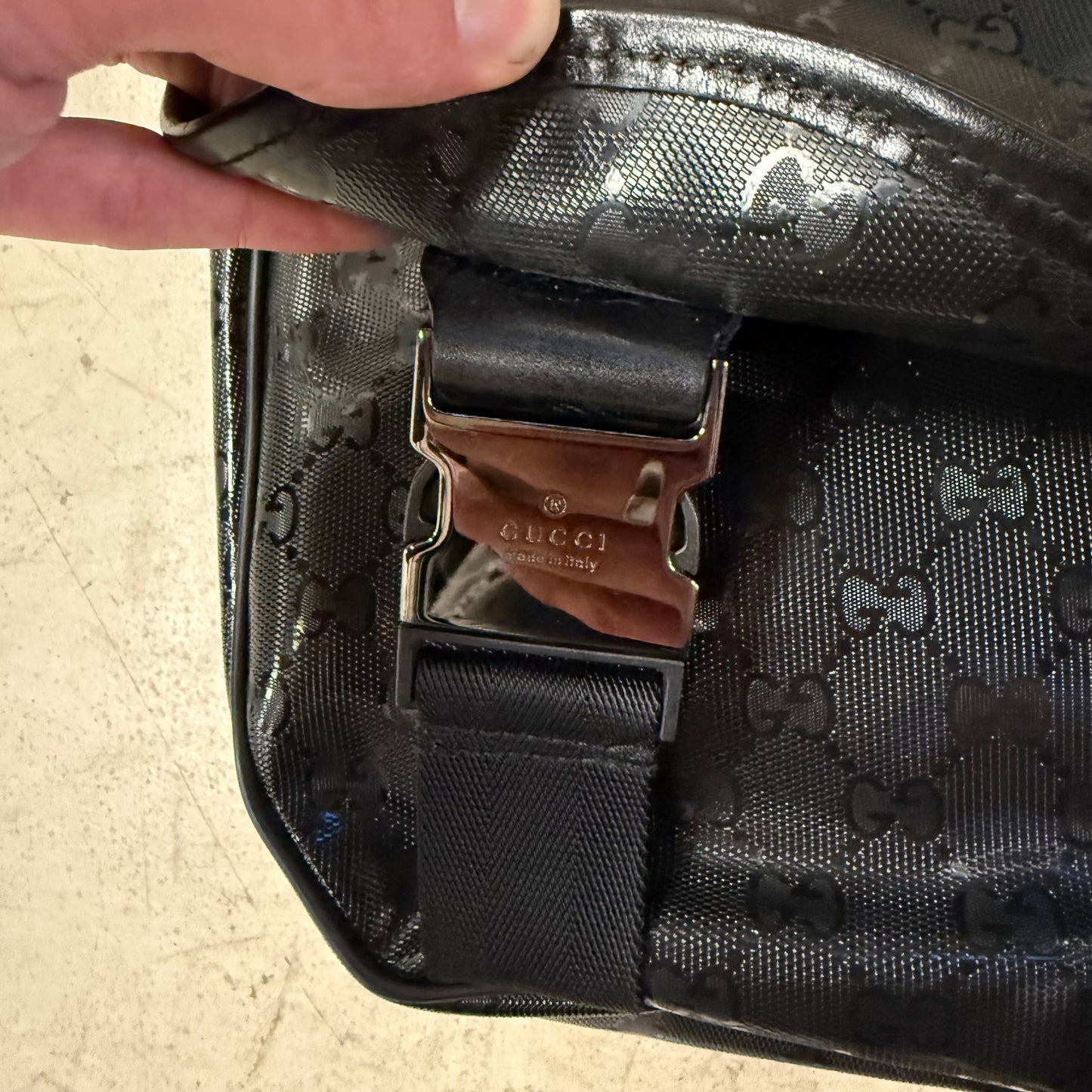 Sacoche Gucci Messenger Bag Black big size