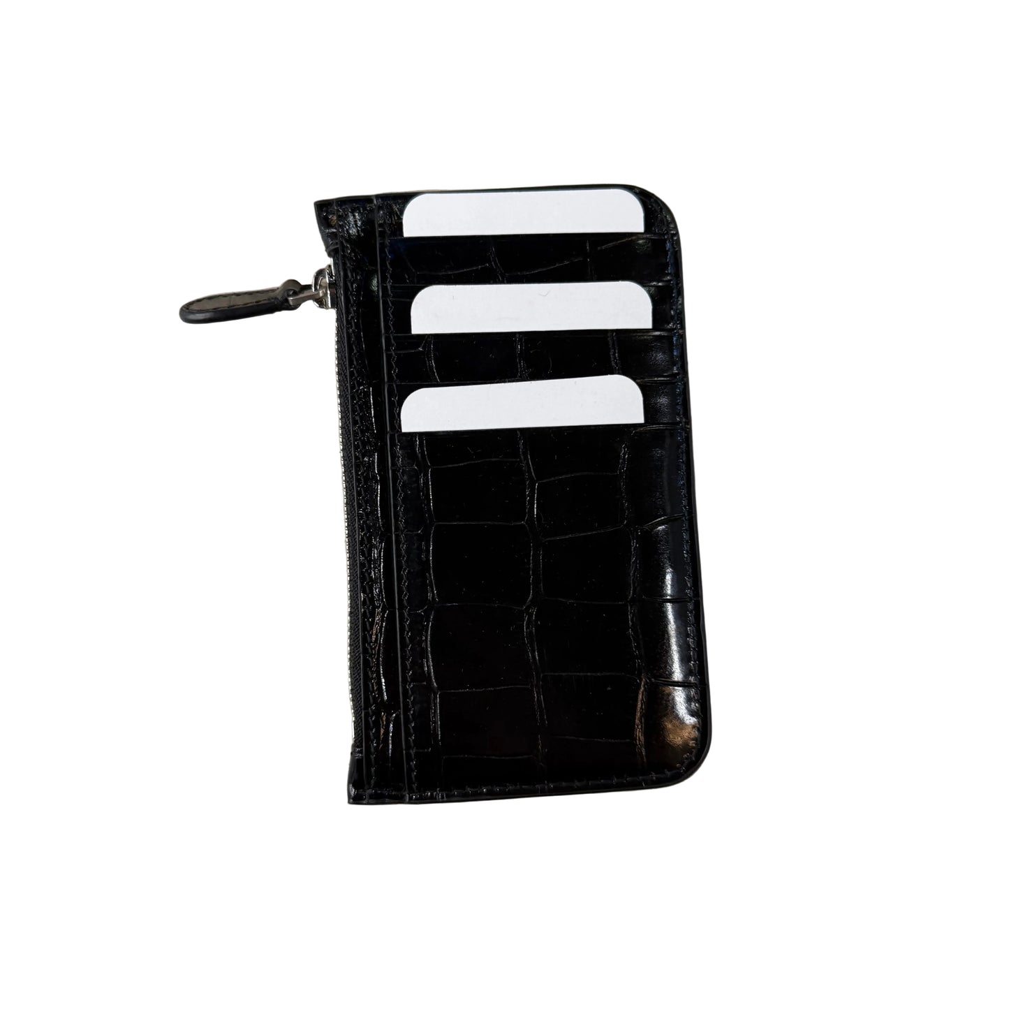Porte Carte Balenciaga Gris Python