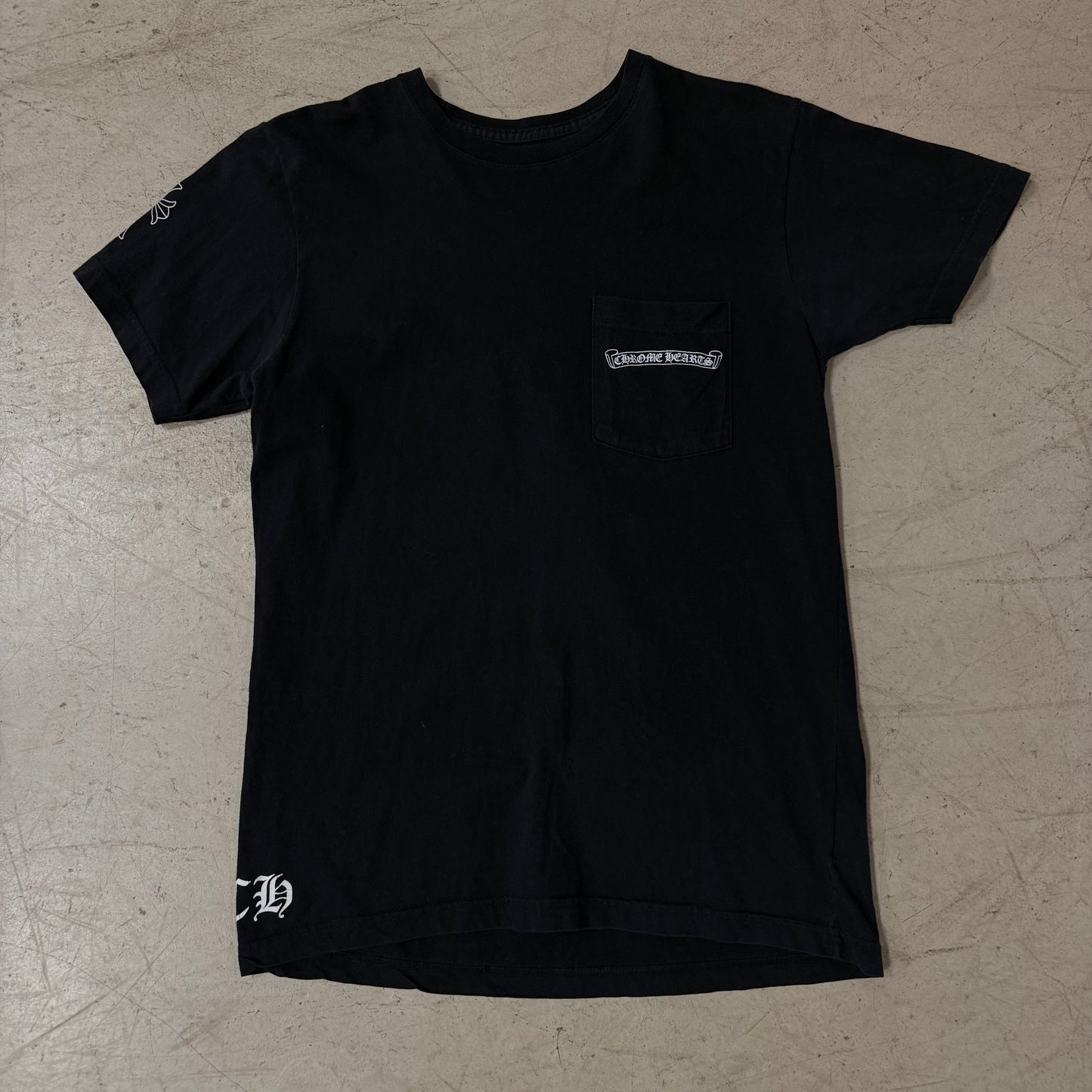 Tee Shirt Chrome Hearts Scroll Label