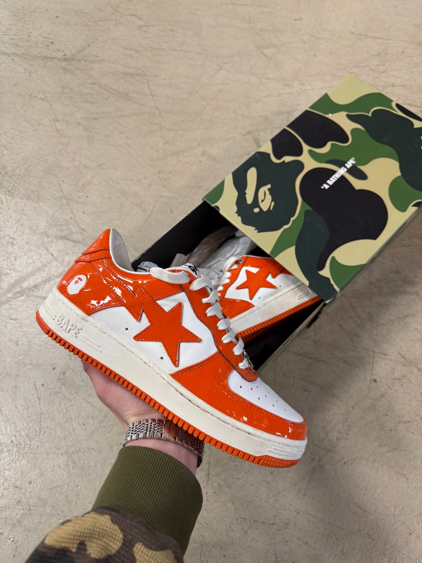 Bapesta Orange 42,5