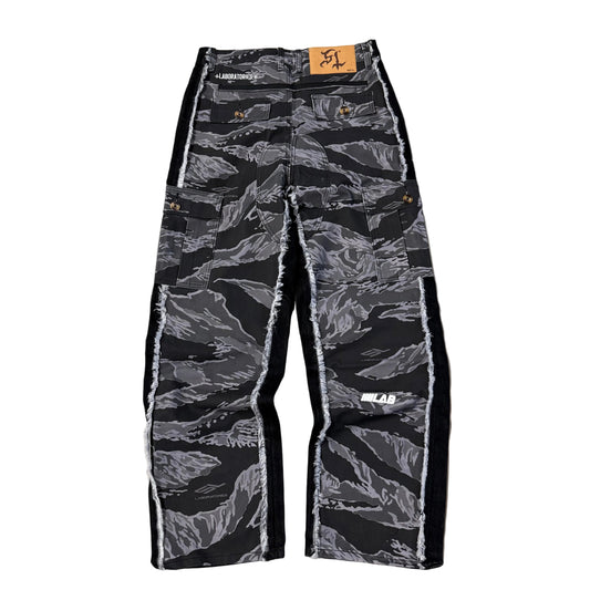 Jean Scientist Lab Camo Noir