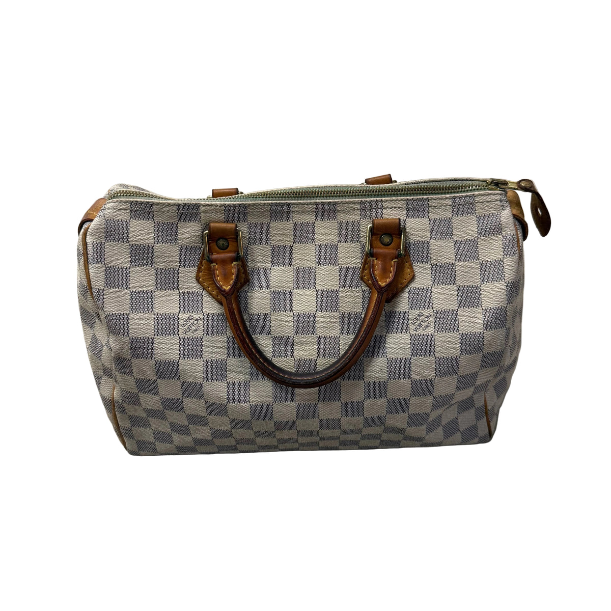 Louis Vuitton Speedy 35 Blanc Damier