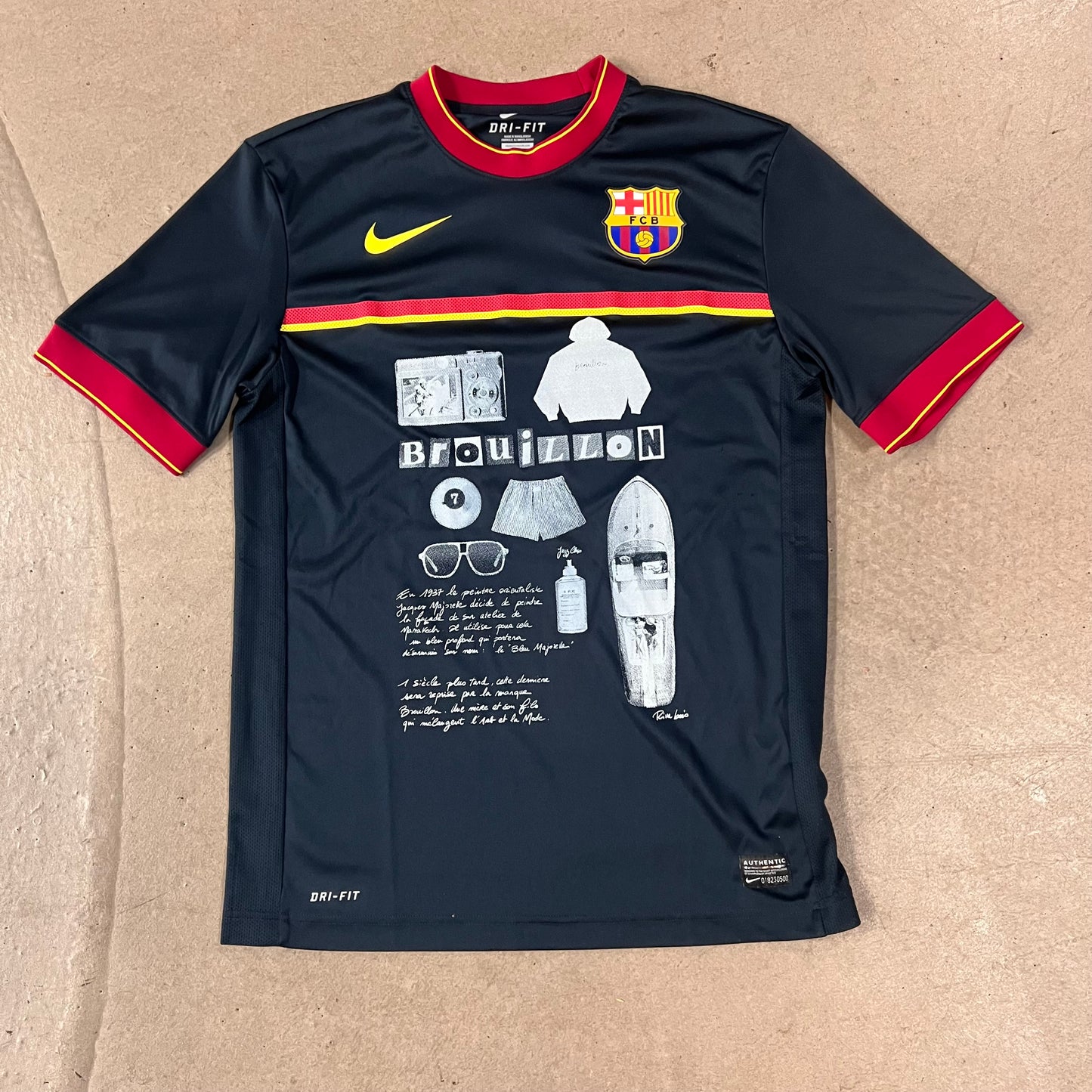 Maillot FCB Brouillon M