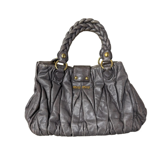 Sac Miu Miu Gris