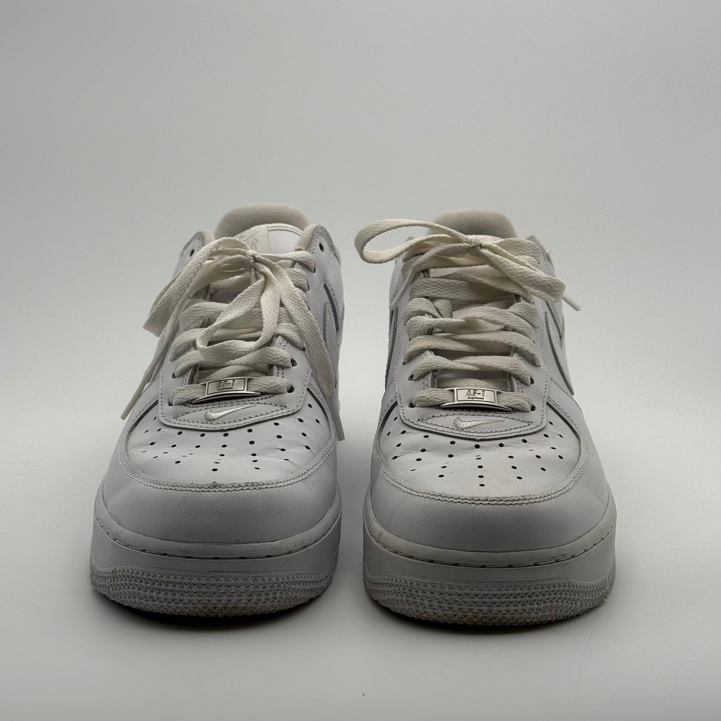 Nike Air Force 1 Supreme White 42