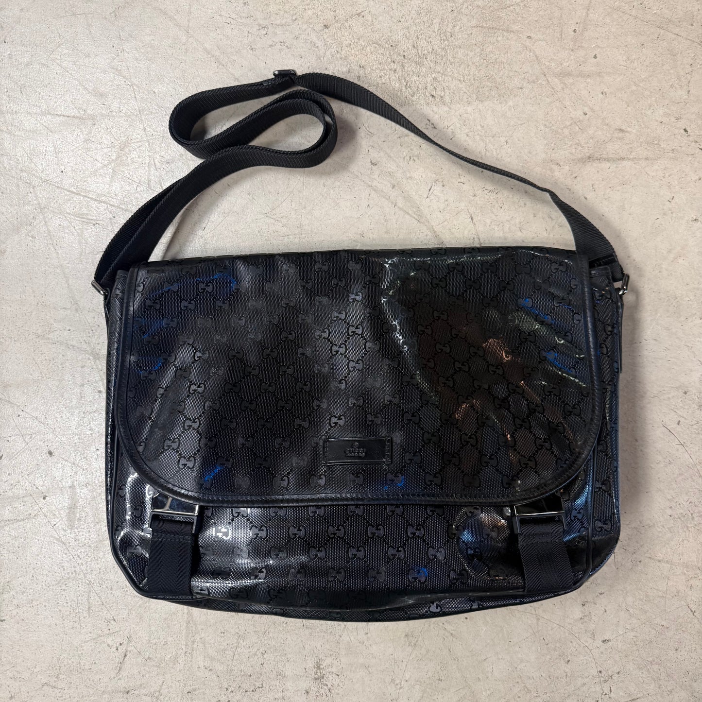 Sacoche Gucci Messenger Bag Black big size