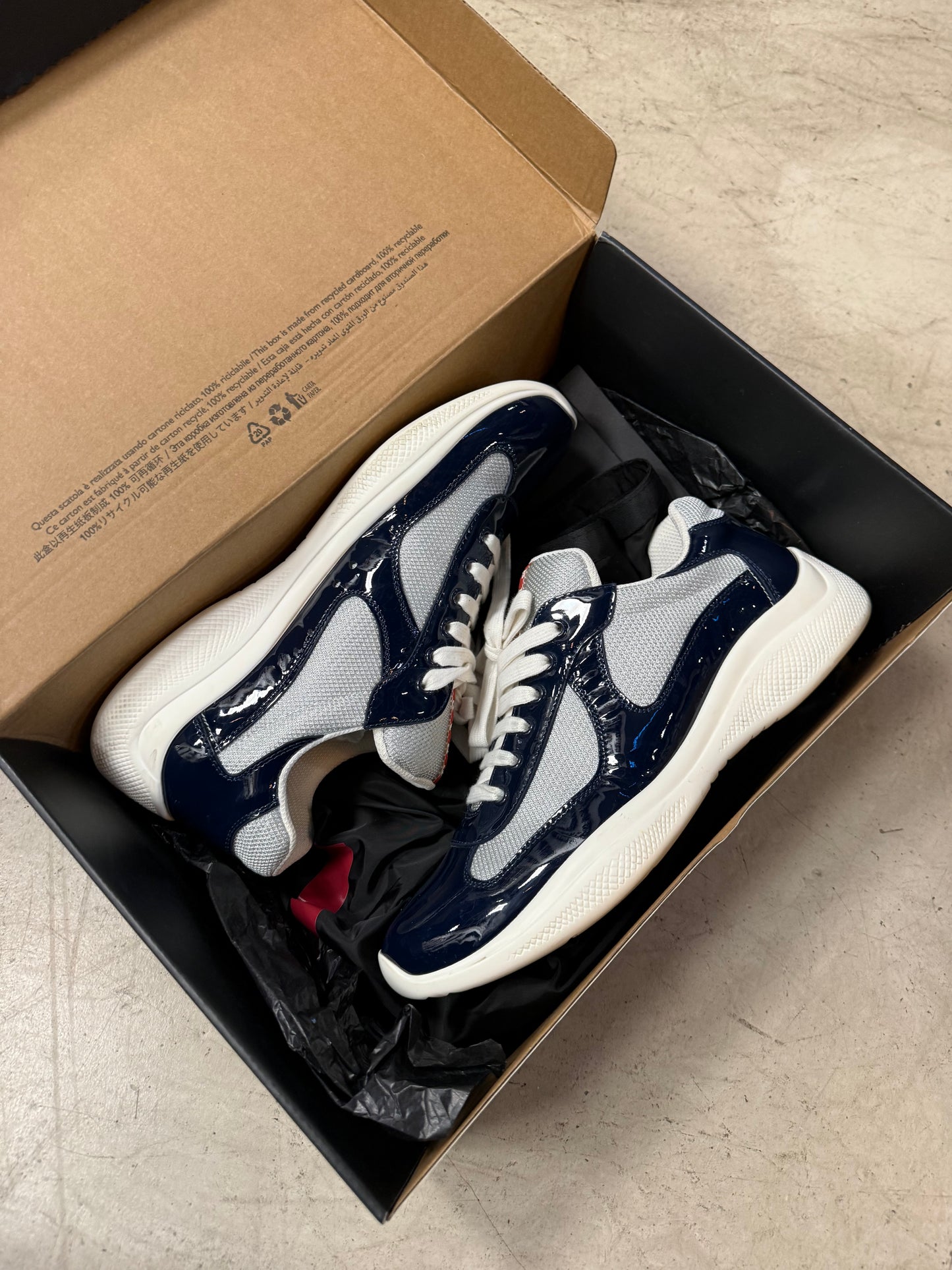 Prada America’s Cup Blue 43