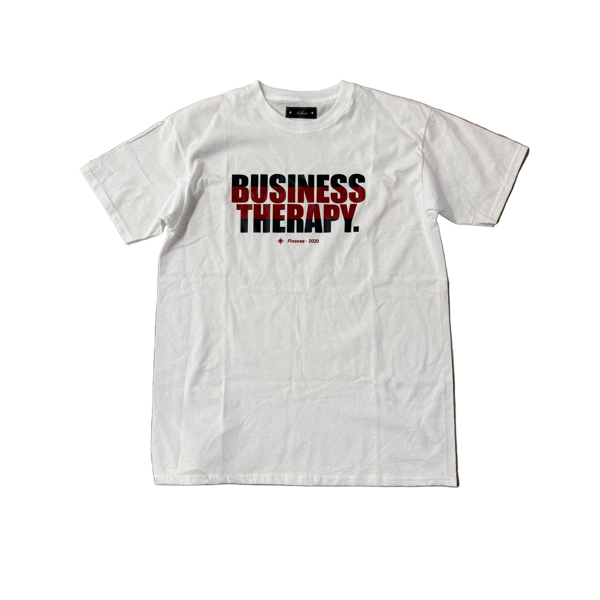 Tee Shirt Business Therapy Blanc