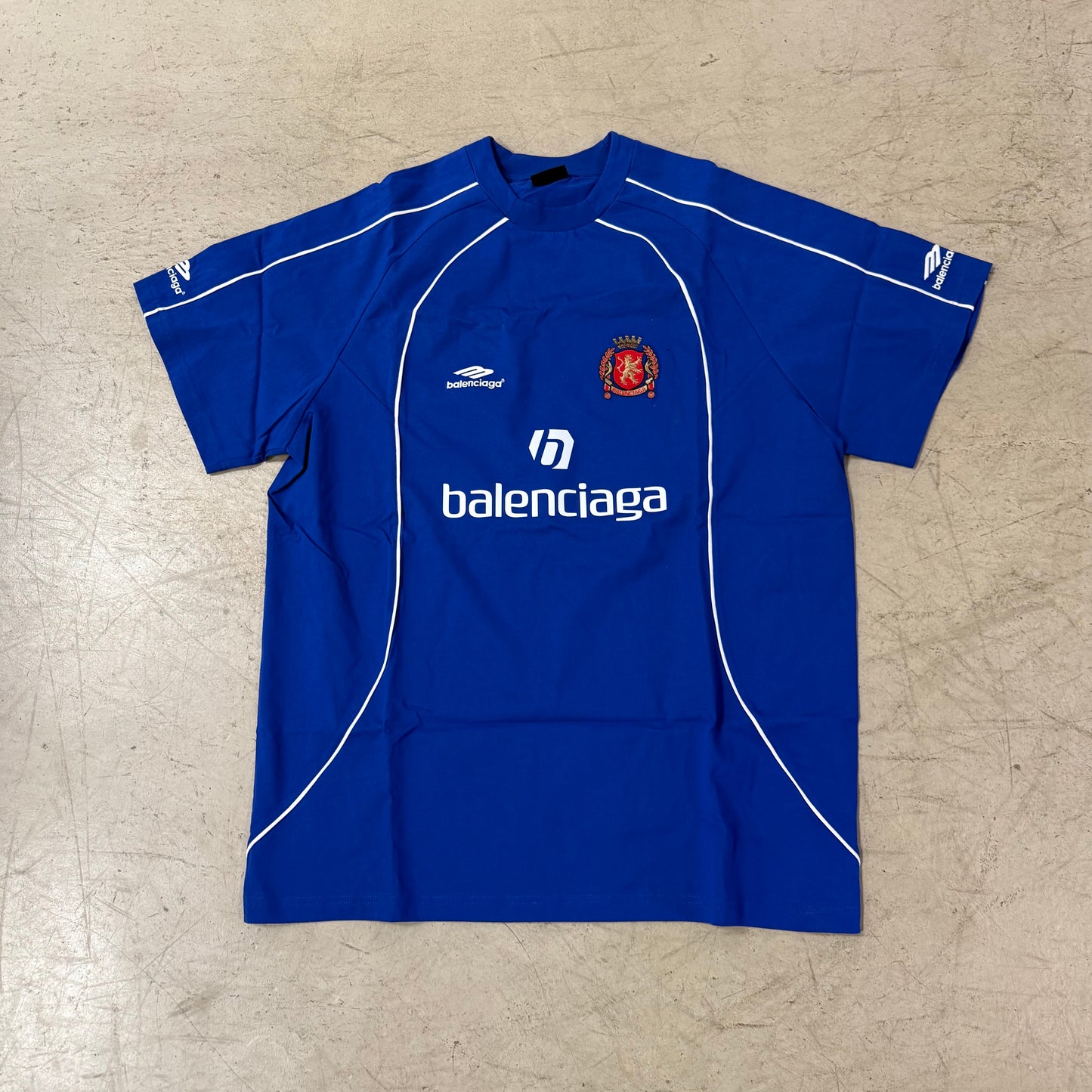 Maillot Balenciaga Bleu