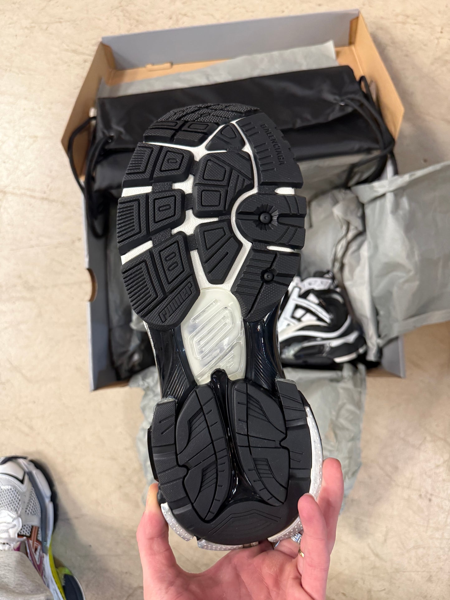 Balenciaga Runner Black & White