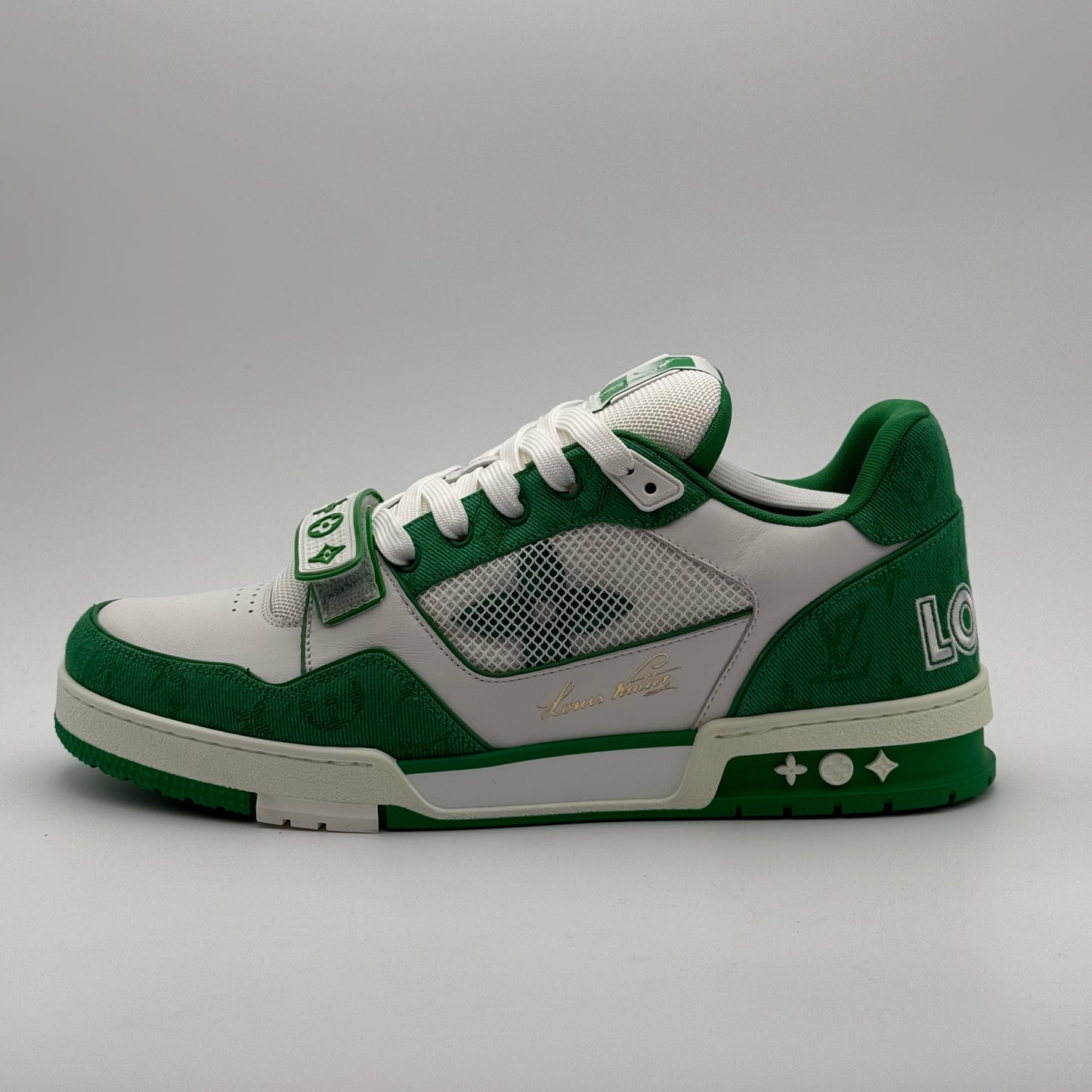 Louis Vuitton Trainer Green 44