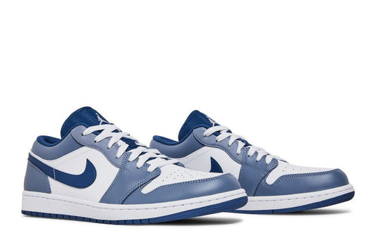 Air Jordan Air Jordan 1 Low Steel Blue - 553558-414