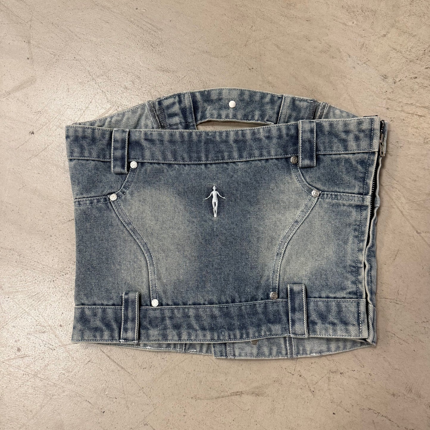 Top Femme Genese Jean Bleu