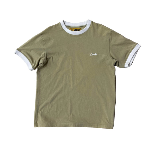Tee Shirt Corteiz Blanc Kaki