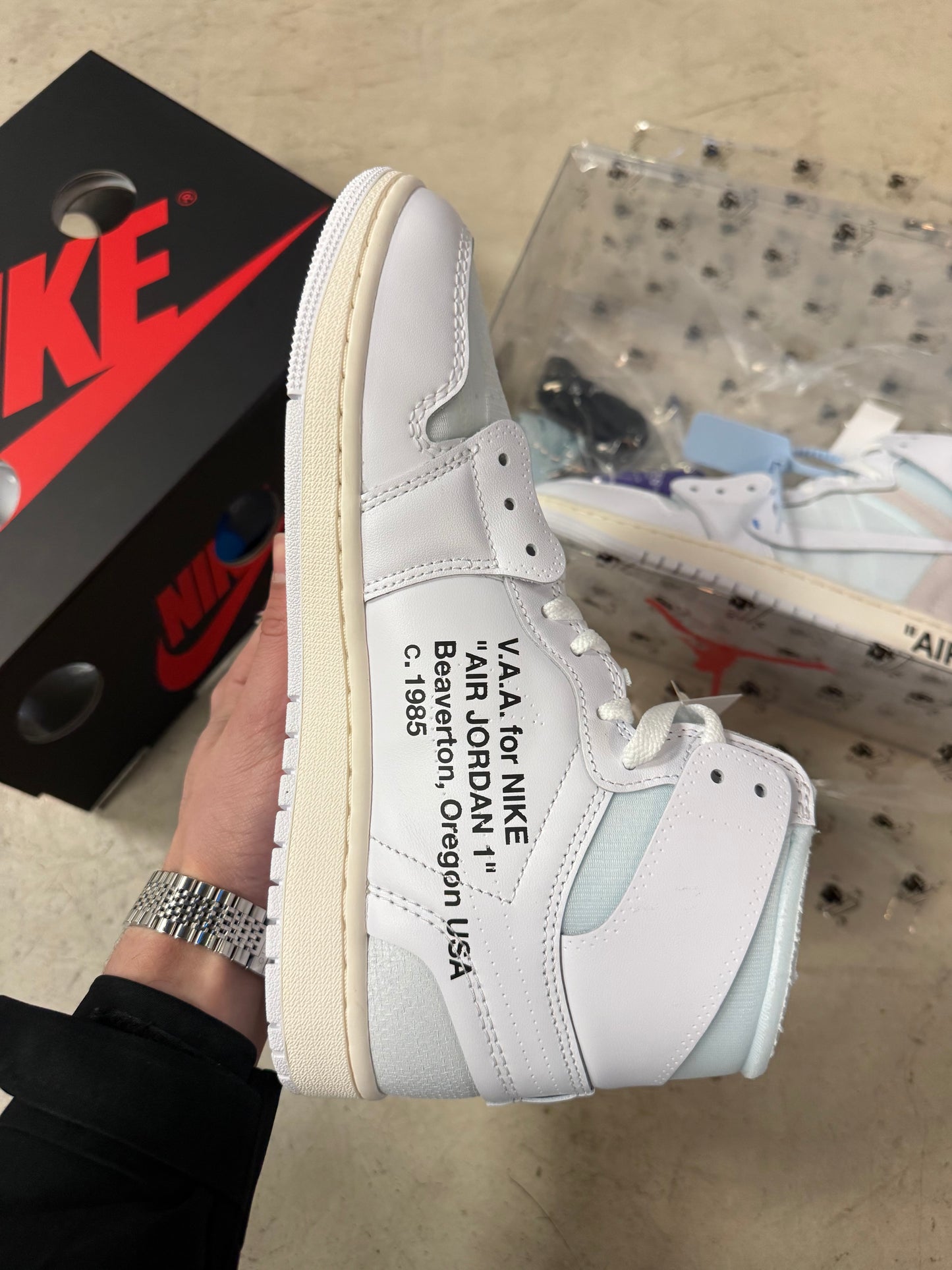 Jordan 1 Off White VAA Alaska