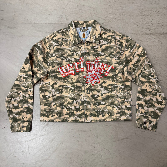 Camo Denim Jacket Activist Paris