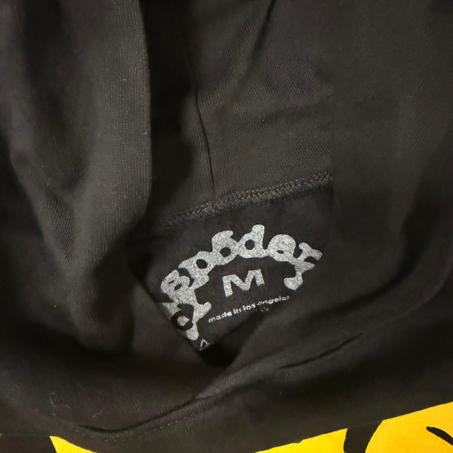 Sweat Sp5der Black Yellow