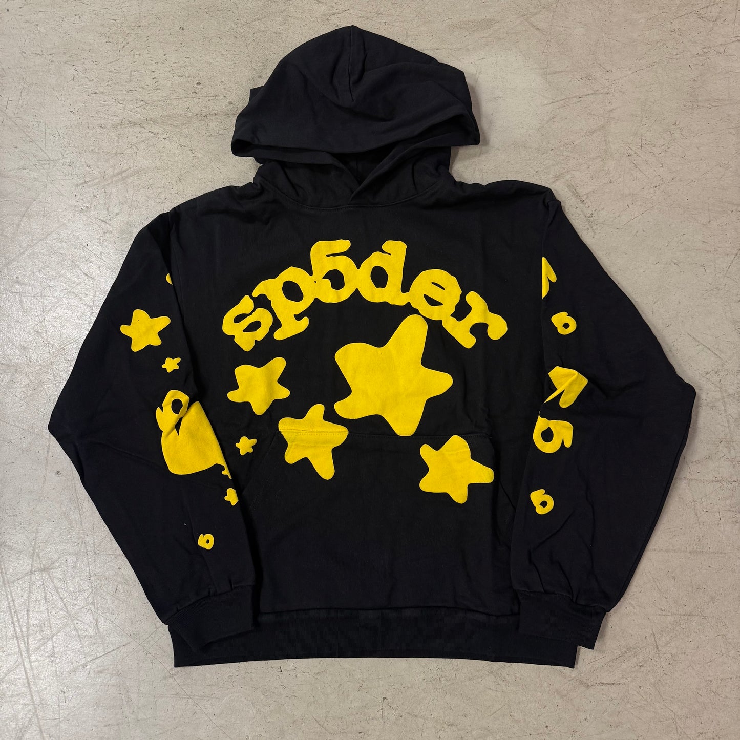 Sweat Sp5der Black Yellow