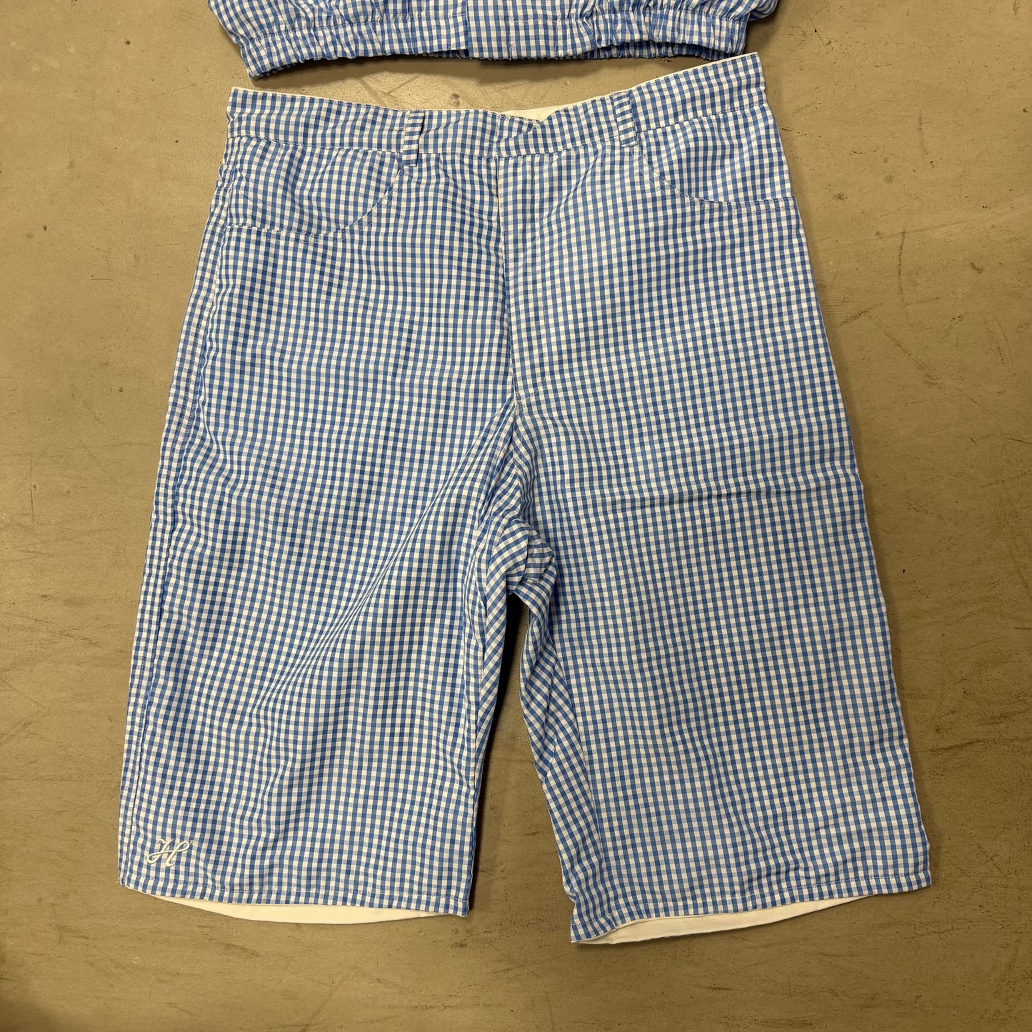 Short Huncho Bleu Reversible