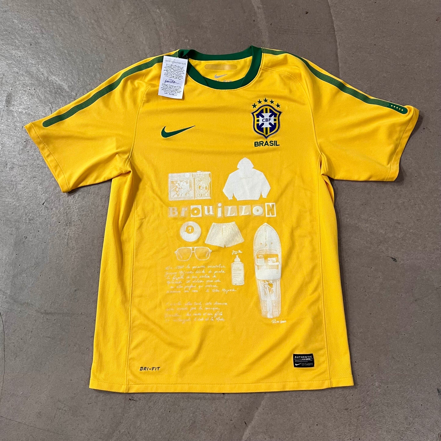 Maillot Brésil Brouillon S