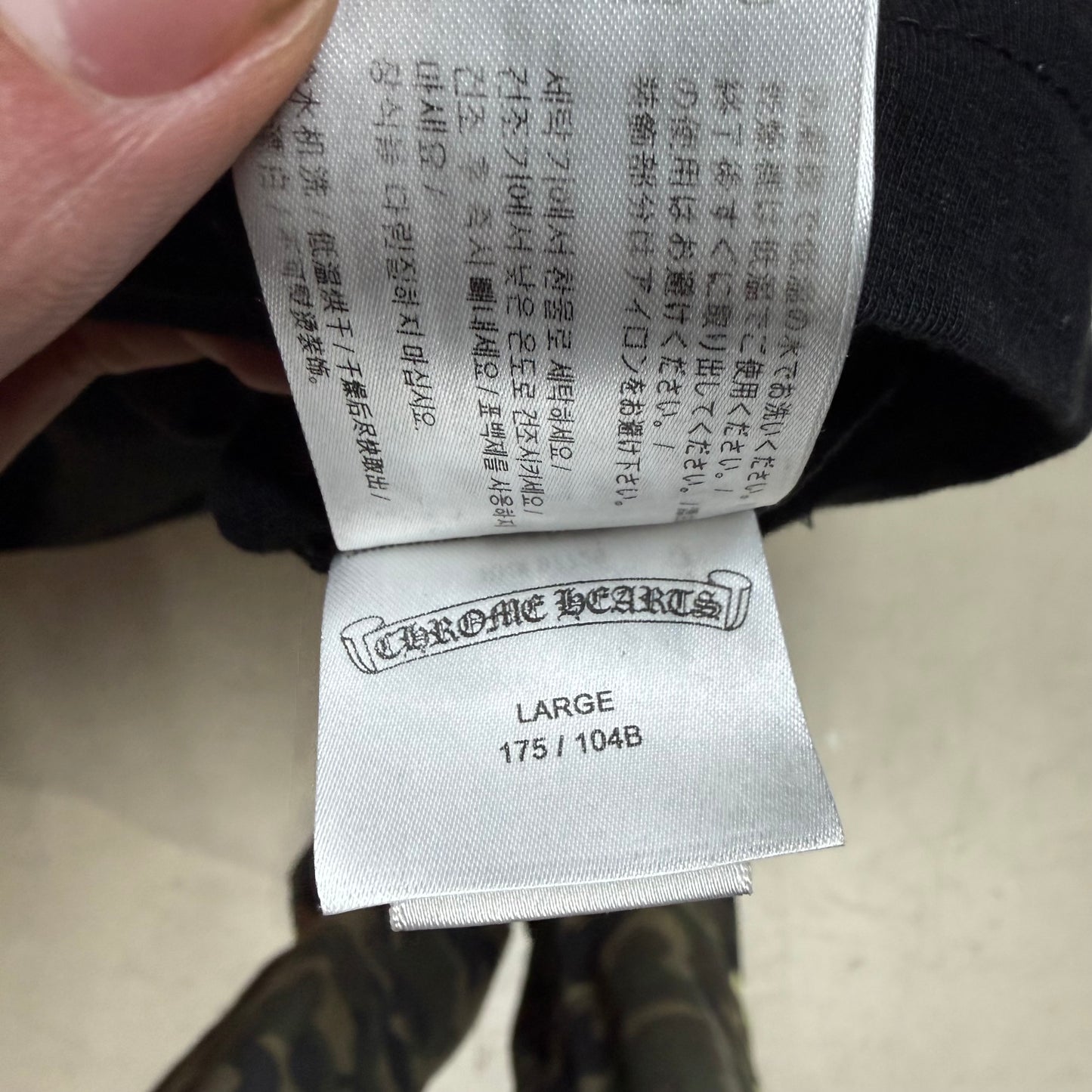 Tee Shirt Chrome Hearts pocket Fuck You