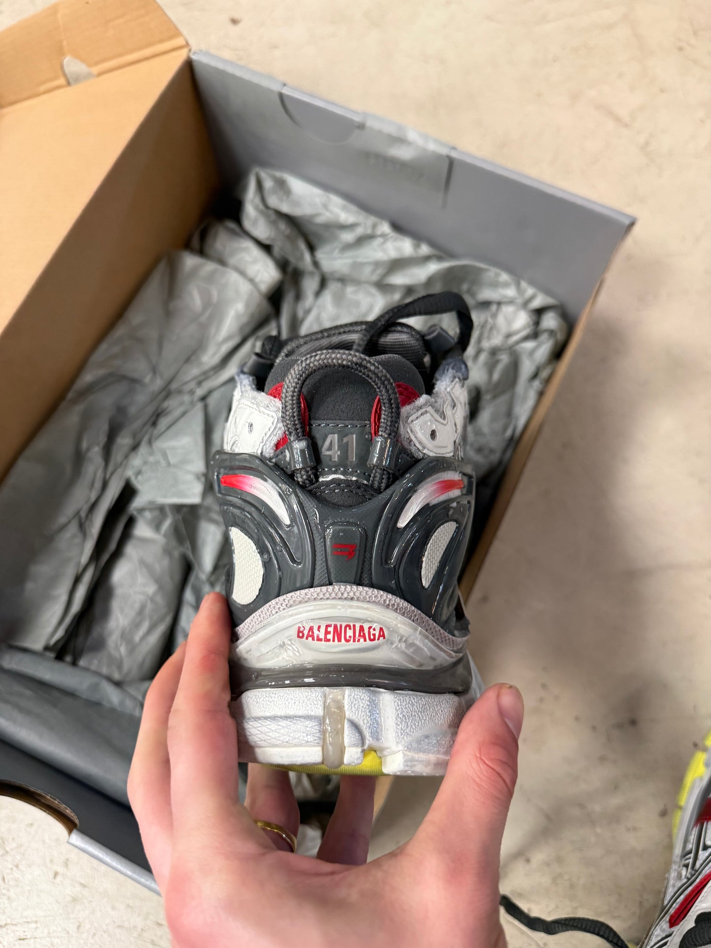 Balenciaga Runner Multi Red